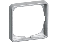 LAURITZ KNUDSEN FUGA® ramme Baseline 50 1 modul, stålmetallic.