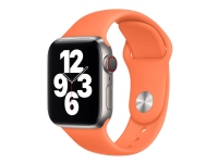 Apple 40mm Sport Band - Klokkestropp for smart armbåndsur - størrelse S/M og M/L - kumquat - for Watch (38 mm, 40 mm)