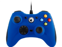 NACON PCGC-100BLUE, Gamepad, PC, Tilbakeknapp, D-pute, Modusknapp, Startknapp, Analog, Koblet med ledninger (ikke trådløs), USB