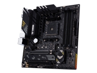 ASUS TUF GAMING B550M-PLUS - Hovedkort - mikro ATX - Socket AM4 - AMD B550 Chipset - USB-C Gen2, USB 3.2 Gen 1, USB 3.2 Gen 2 - 2.5 Gigabit LAN - innbygd grafikk (CPU kreves) - HD-lyd (8-kanalers)