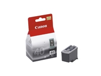 Canon PG-40BK - 16 ml - Høy ytelse - pigmentert svart - original - blekkpatron - for FAX JX210 PIXMA iP1800, iP1900, iP2600, MP140, MP190, MP210, MP220, MP470, MX300, MX310
