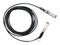Cisco SFP+ Copper Twinax Cable - Direktekoblingskabel - SFP+ til SFP+ - 2 m - toakset - brun - for 250 Series Catalyst 2960, 2960G, 2960S, ESS9300 Nexus 93180, 9336, 9372 UCS 6140, C4200