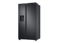 Samsung RS68A8840B1 - Kjøleskap/fryser - side-ved-side med vannautomat, isdispenser - bredde: 91.2 cm - dybde: 71.6 cm - høyde: 178 cm - 634 liter - Klasse F - grafittstål