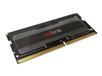 Mushkin Redline - DDR4 - sett - 32 GB: 2 x 16 GB - SO DIMM 260-pin - 3200 MHz / PC4-25600 - CL22 - 1.2 V - ikke-bufret - ikke-ECC