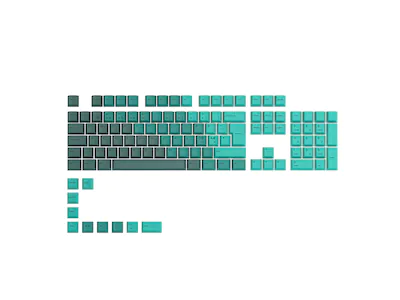 Glorious PC Gaming Race GPBT Keycaps Rain forest