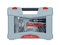 Bosch Premium X-Line drill / screwdriver set, 105 pieces, drill & bit set (green, 105 pieces)