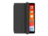 eSTUFF - Skjermdeksel for nettbrett - polyuretanlær, termoplast-polyuretan (TPU) - svart - 10.5 - for Apple 10.5-inch iPad Air (3. generasjon)