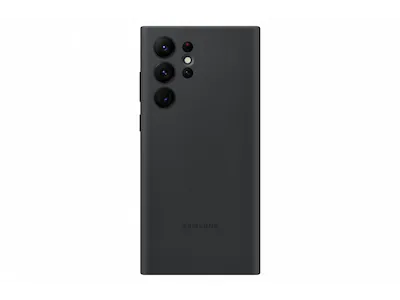 Galaxy S22 Ultra Silikondeksel (sort)