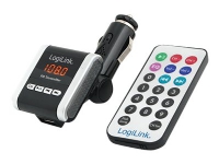 LogiLink FM0001A, 87,5 - 108 MHz, LED, Koblet med ledninger (ikke trådløs), 3,5 mm, SD