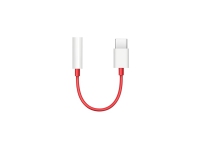 OnePlus - USB-C til hodetelefons-jakkadapter - USB-C hann til ministereojakk hunn - for OnePlus 6T