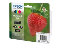 Epson 29 Multipack - 4-pack - svart, gul, cyan, magenta - original - blister - blekkpatron - for Expression Home XP-245, 247, 255, 257, 332, 342, 345, 352, 355, 435, 442, 445, 452, 455