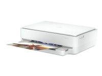 HP ENVY 6022e All-in-One - Multifunksjonsskriver - farge - ink-jet - 216 x 297 mm (original) - A4/Letter (medie) - opp til 8 spm (kopiering) - opp til 10 spm (trykking) - 100 ark - USB 2.0, Wi-Fi(ac) - HP Instant Ink-kvalifisert