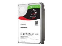 Seagate IronWolf Pro ST8000NE001 - Harddisk - 8 TB - intern - 3.5 - SATA 6Gb/s - 7200 rpm - buffer: 256 MB - med 2-års Rescue Data Recovery Service Plan