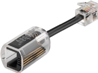Goobay 58856, Kabelhåndtering, Svart, 0,03 m, 14,8 x 75 x 12 mm, 1 stykker