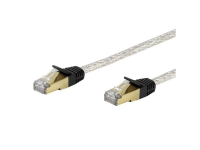 Vivanco CAT 6e network lead, 2.0 m, transparent, 2 m