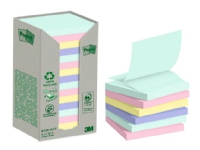 3M 7100259446, 76 mm, 76 mm, 100 ark, Boks