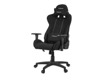 Arozzi Mezzo V2 - Stol - ergonomisk - armlener - T-formet - tipping - roterende - metall, stoff - svart