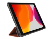 Gecko - Lommebok for nettbrett - robust - stoff, polykarbonat - brun - 10.2 - for Apple 10.2-inch iPad (7. generasjon, 8. generasjon)