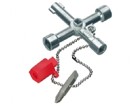 Knipex 00 11 03, Metallisk, Rød, Støpt sink, 4 ben, 4 hoder, Sirkel, firkant, Trekant, 5,6,8 mm