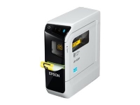 Epson LabelWorks LW-600P - Etikettmaker - S/H - termotransfer - Rull (2,4 cm) - 180 dpi - inntil 15 mm/sek - USB, Bluetooth - kutter - sensor for åpent deksel - svart, blekgrå