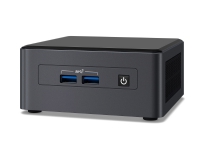 Intel Next Unit of Computing 11 Pro Kit NUC11TNHi50Z - Barebone - mini-PC - 1 x Core i5 1135G7 - RAM 0 GB - Iris Xe Graphics - GigE, Bluetooth 5.2 - WLAN: 802.11a/b/g/n/ac/ax, Bluetooth 5.2