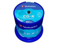 Verbatim - 100 x CD-R - 700 MB (80 min) 52x - spindel