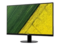 Acer SA240Y - LED-skjerm - 23.8 - 1920 x 1080 Full HD (1080p) @ 60 Hz - IPS - 250 cd/m² - 4 ms - HDMI, VGA - svart