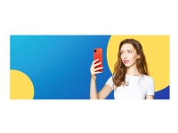 Xiaomi Redmi 9C - 4G smarttelefon - dobbelt-SIM - RAM 4 GB / 128 GB - microSD slot - 6.53 - 1600 x 720 piksler - 3x bakkamera 13 MP, 2 MP, 2 MP - front camera 5 MP - oransje soloppgang