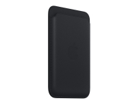 Apple Wallet with MagSafe - Lomme for mobiltelefon / kredittkort - lær - midnatt - for iPhone 13, 13 mini, 13 Pro, 13 Pro Max