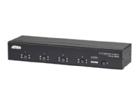 ATEN VanCryst VM0404 4 x 4 Video Matrix Switch with Audio - Video/audio switch - rackmonterbar