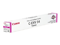 Canon C-EXV 34 - Magenta - original - tonerpatron - for imageRUNNER ADVANCE C2020i, C2020L, C2025i, C2030i, C2030L, C2220i, C2220L, C2225i, C2230i