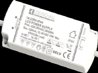 ID-LED Dæmpbar driver til 320mA +10/-10% spot 4,5W-15W, HBL= 16x45x115mm, med fordelerboks til 6 udgange