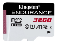 Kingston High Endurance - Flashminnekort - 32 GB - A1 / UHS-I U1 / Class10 - microSDHC UHS-I