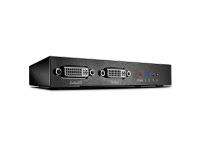 Lindy 38306, DVI, 4x DVI-D, 1920 x 1200 piksler, Sort, Metall, 60 Hz
