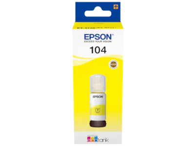 Epson Blekk 104 EcoTank Gul
