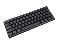 Ducky Mecha Mini DKME2061ST - Tastatur - bakgrunnsbelyst - USB-C - Nordisk - tastsvitsj: CHERRY MX RGB Red