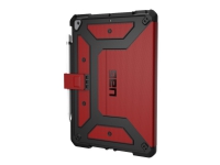 UAG Case for iPad 10.2-in (9/8/7 Gen, 2021/2020/2019) - Metropolis Magma - Baksidedeksel for nettbrett - polyuretan, termoplast-polyuretan (TPU) - magma - 10.2 - for Apple 10.2-inch iPad (7. generasjon, 8. generasjon)