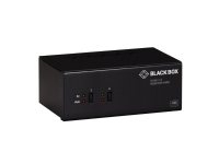 Black Box KV6222H - KVM / lydsvitsj - 2 x KVM/lyd - 1 lokalbruker - stasjonær - TAA-samsvar