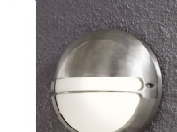 Konstsmide 7333-000, Vegglys, Aluminium, Hvit, Hage, Terrasse, Hvit, 1 ampuller, Varm hvit