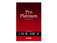 Canon Photo Paper Pro Platinum - A3 plus (329 x 423 mm) - 300 g/m² - 10 ark fotopapir - for PIXMA iP8720, IX6820, PRO-1, PRO-10, PRO-100, Pro9000, Pro9000 Mark II, Pro9500
