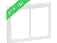 LAURITZ KNUDSEN FUGA SOFT designramme 2x1,5 modul, hvid.