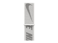 Apple Nike - Sløyfe for smart armbåndsur - 130 - 190 mm - tindhvit - for Watch (38 mm, 40 mm, 41 mm)
