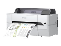 Epson SureColor SC-T3400N - 24 storformatsskriver - farge - ink-jet - Rull A1 (61,0 cm) - 2400 x 1200 dpi - Gigabit LAN, Wi-Fi(n), USB-vert, USB 3.0 - kutter