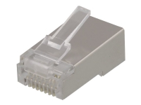 DELTACO MD-18S - Nettverkkontakt - RJ-45 (hann) - CAT 6 (en pakke 20)