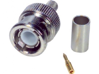 RODAN TECHNOLOGIES BNC stik RG59 / RG62 han for crimpning, 75 ohm