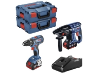 Bosch Professional GSR 18V-28 + GBH 18V-21 0615990M0R Batterimaskiner , Håndværker , Gør-det-selv-folk Værktøjssæt