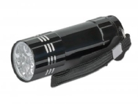 Manhattan 960311, Lommelykt, Sort, Aluminium, Knapper, LED, 9 lamper