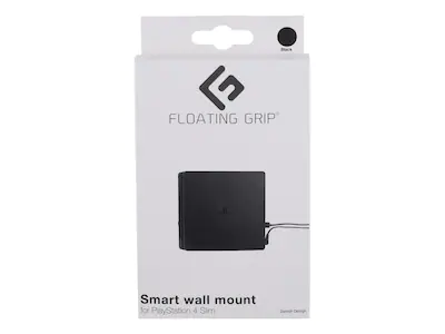 Floating Grip PS4 Slim veggfeste sort