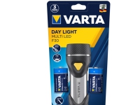 Varta Day Light Multi LED F30, Lommelykt, Sort, Sølv, Gult, ABS syntetisk, Aluminium, Gummi, LED, 14 lamper, 70 lm