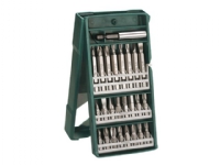 Bosch Mini X-Line - Spissett for skrutrekker - 25 deler - torx, phillips, pozidriv, hex, slot - lengde: 50 mm, 25 mm
